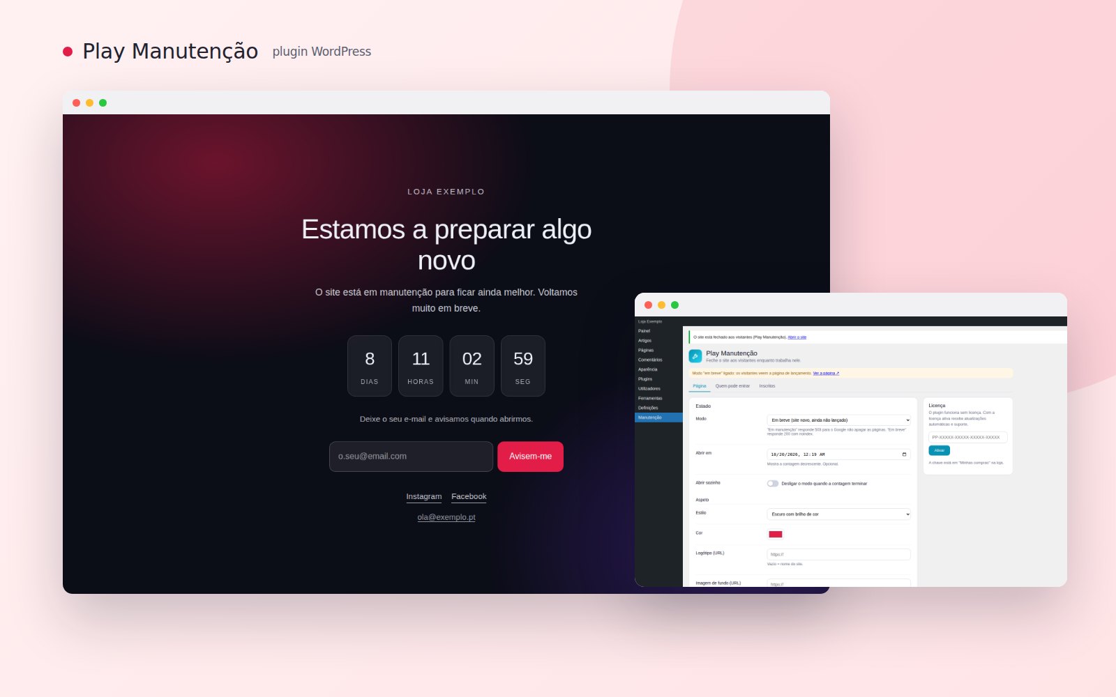 Omni Manutenção — página em breve